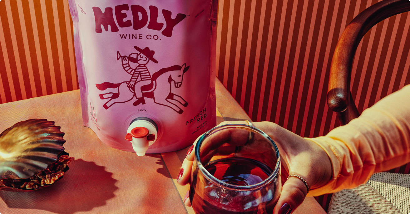 A banner that shows the blog page